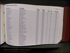 Burke Marriage Female Index, N-Z 160.JPG
