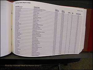 Burke Marriage Female Index, N-Z 167.JPG