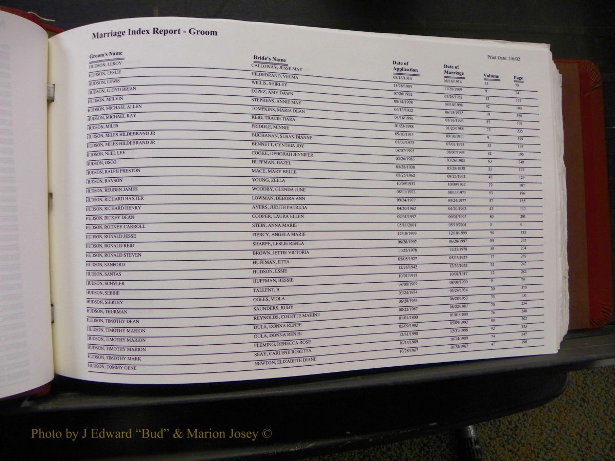Burke Marriages, Book 1&2, A-N 487.JPG