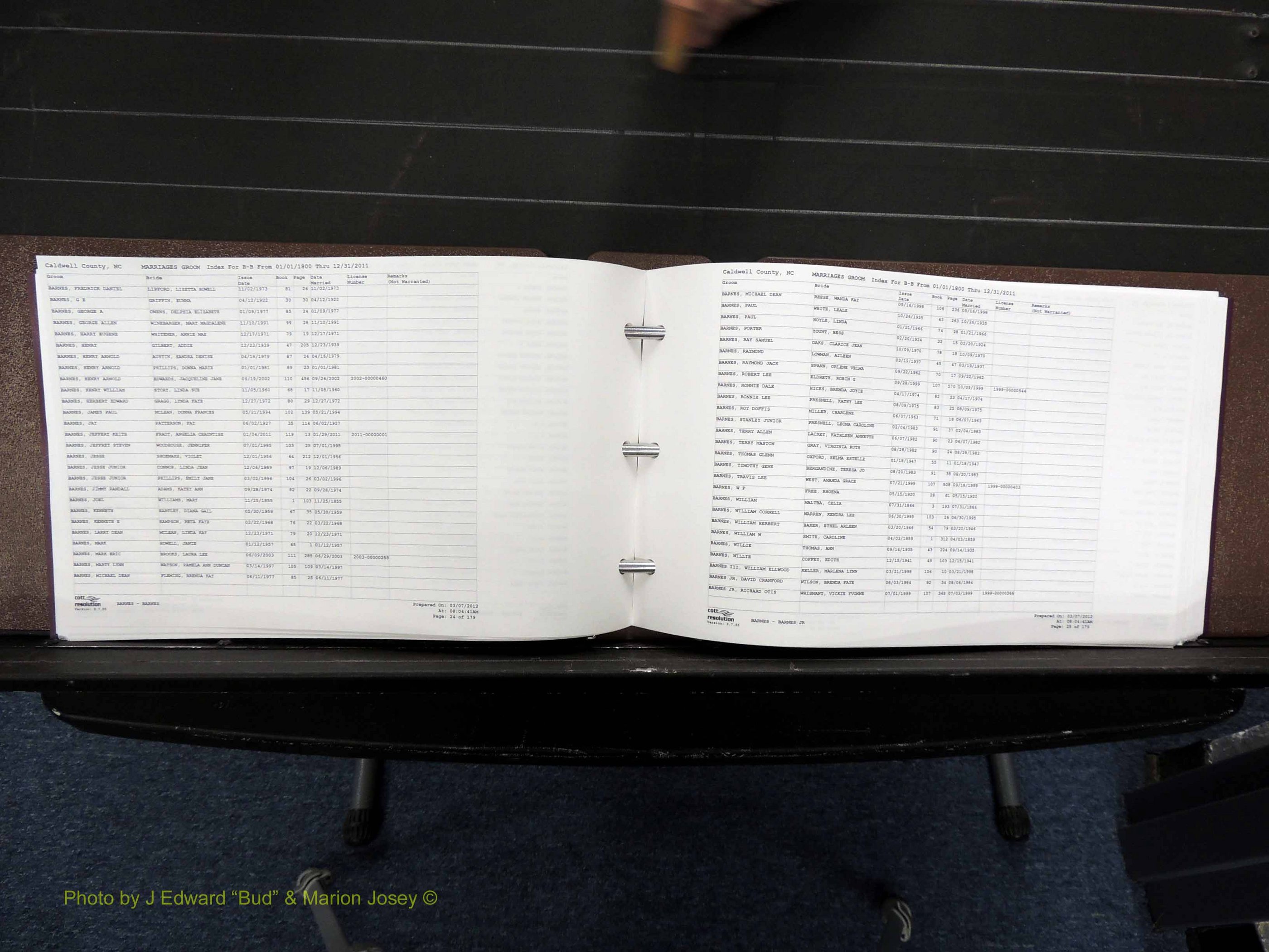 Caldwell Co, NC, Marriages, Male Index, A-C, 1800-2011 (140).JPG