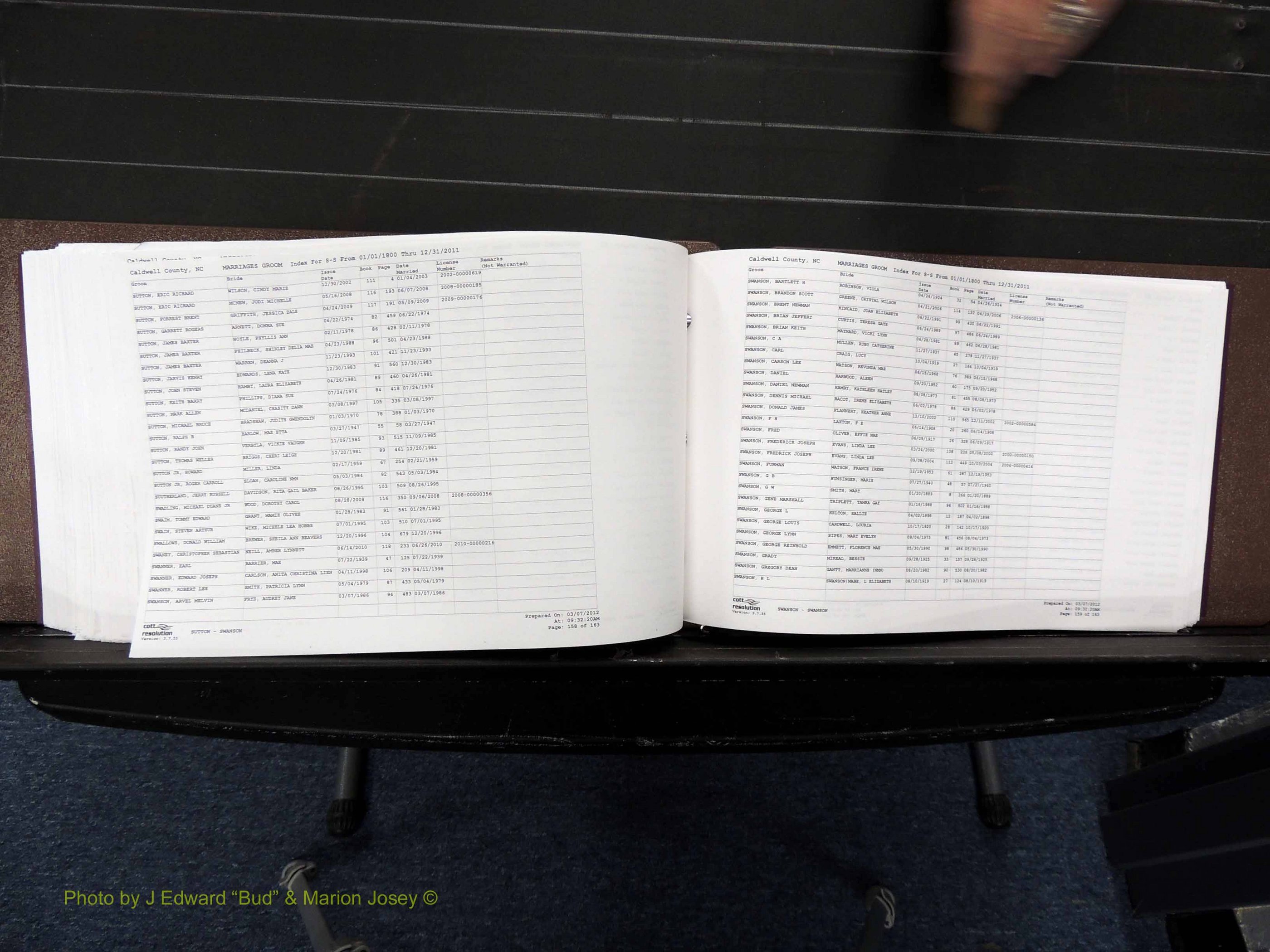 Caldwell Co, NC, Marriages, Male Index, M-Z, 1800-2011 (355).JPG