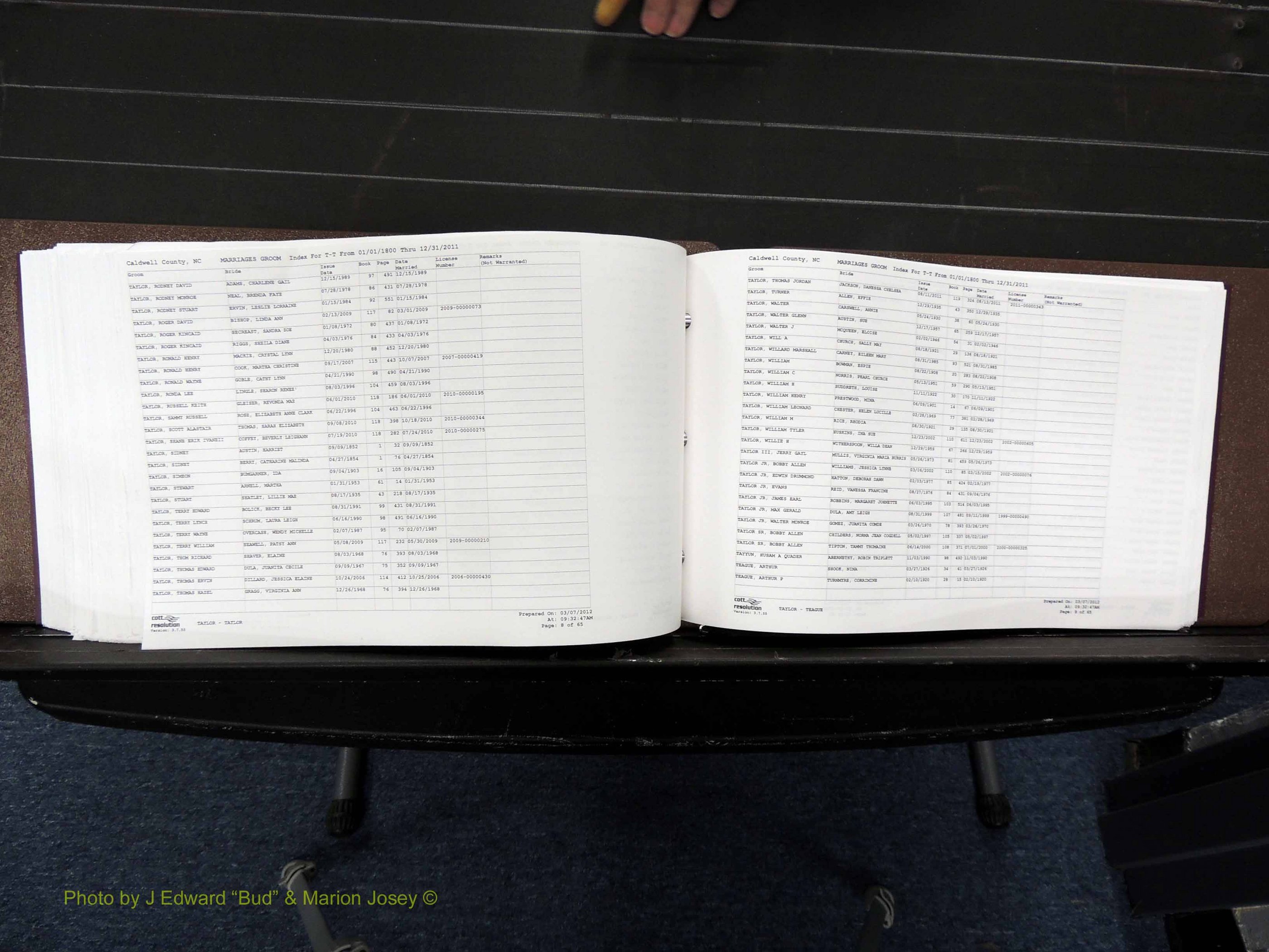 Caldwell Co, NC, Marriages, Male Index, M-Z, 1800-2011 (362).JPG