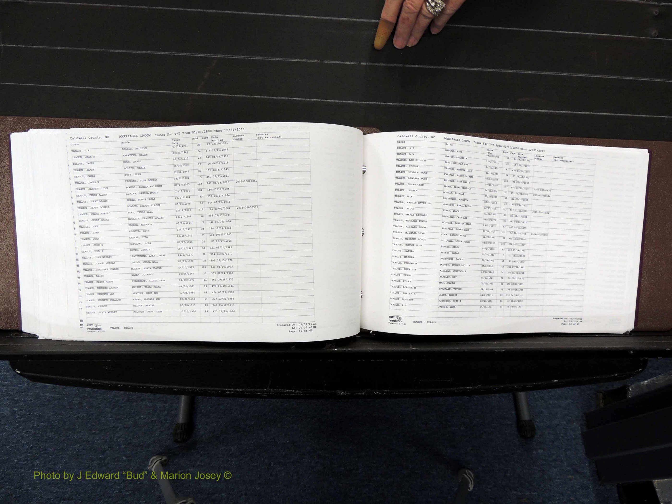 Caldwell Co, NC, Marriages, Male Index, M-Z, 1800-2011 (364).JPG