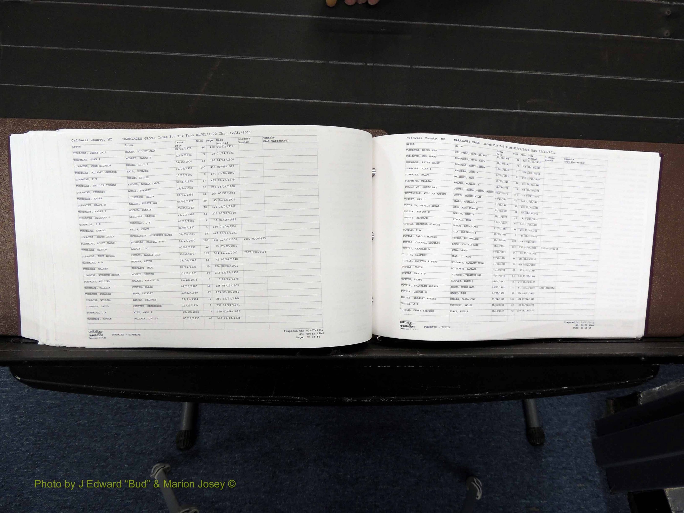 Caldwell Co, NC, Marriages, Male Index, M-Z, 1800-2011 (389).JPG