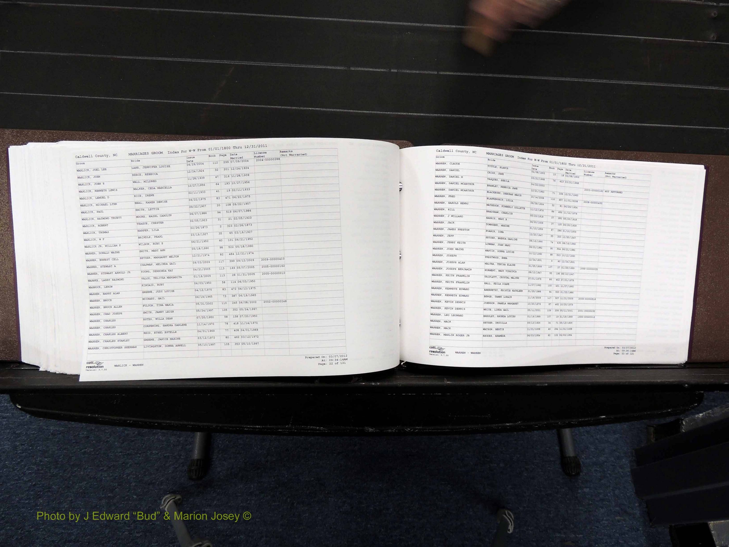 Caldwell Co, NC, Marriages, Male Index, M-Z, 1800-2011 (406).JPG