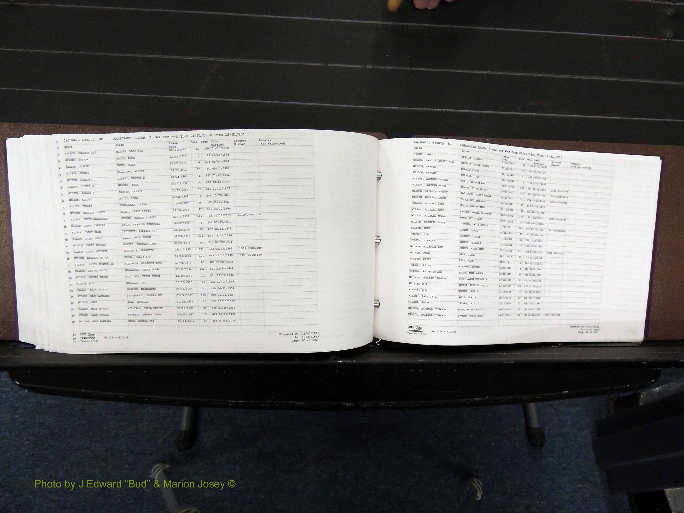 Caldwell Co, NC, Marriages, Male Index, M-Z, 1800-2011 (440).JPG
