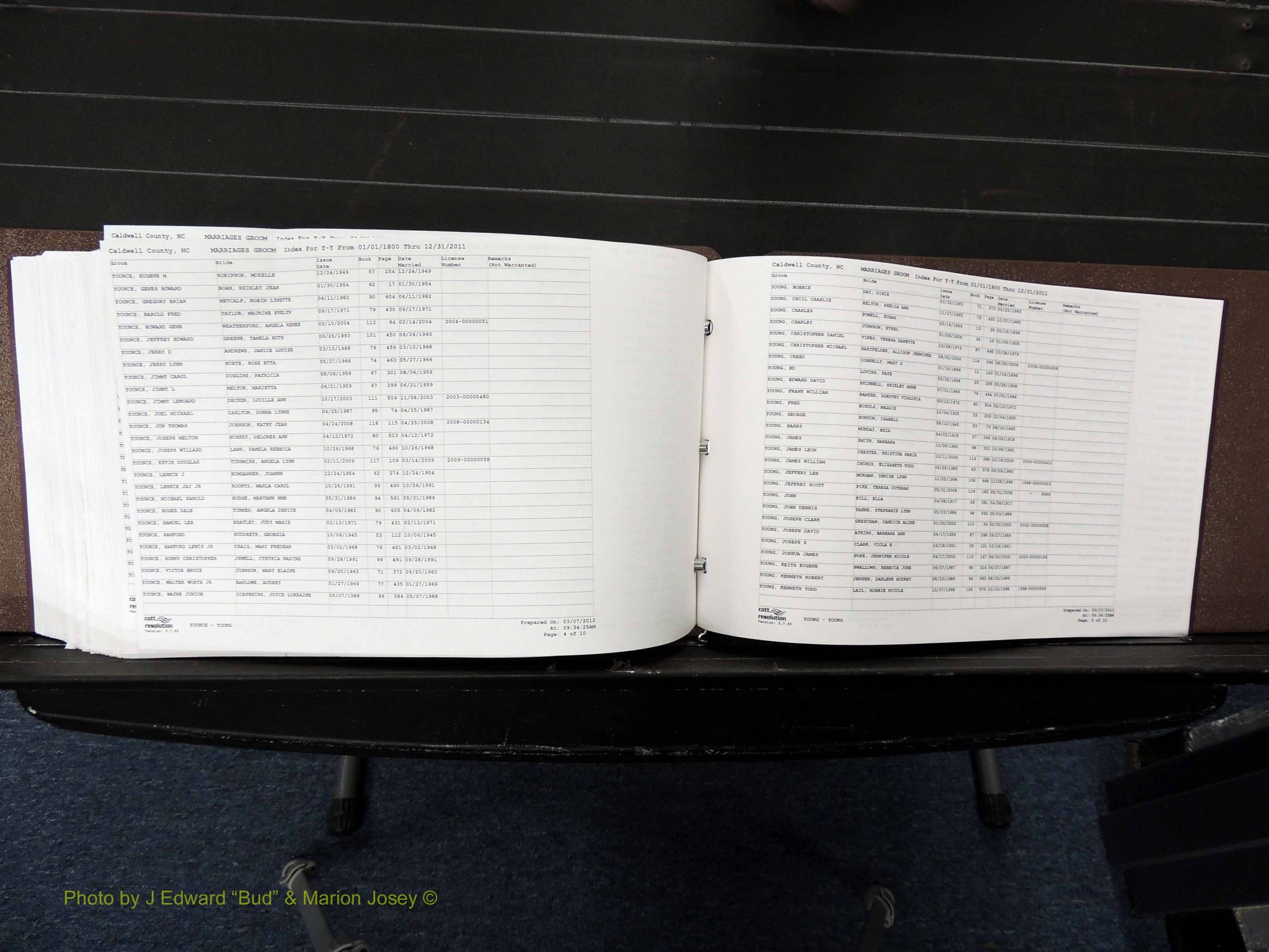 Caldwell Co, NC, Marriages, Male Index, M-Z, 1800-2011 (458).JPG