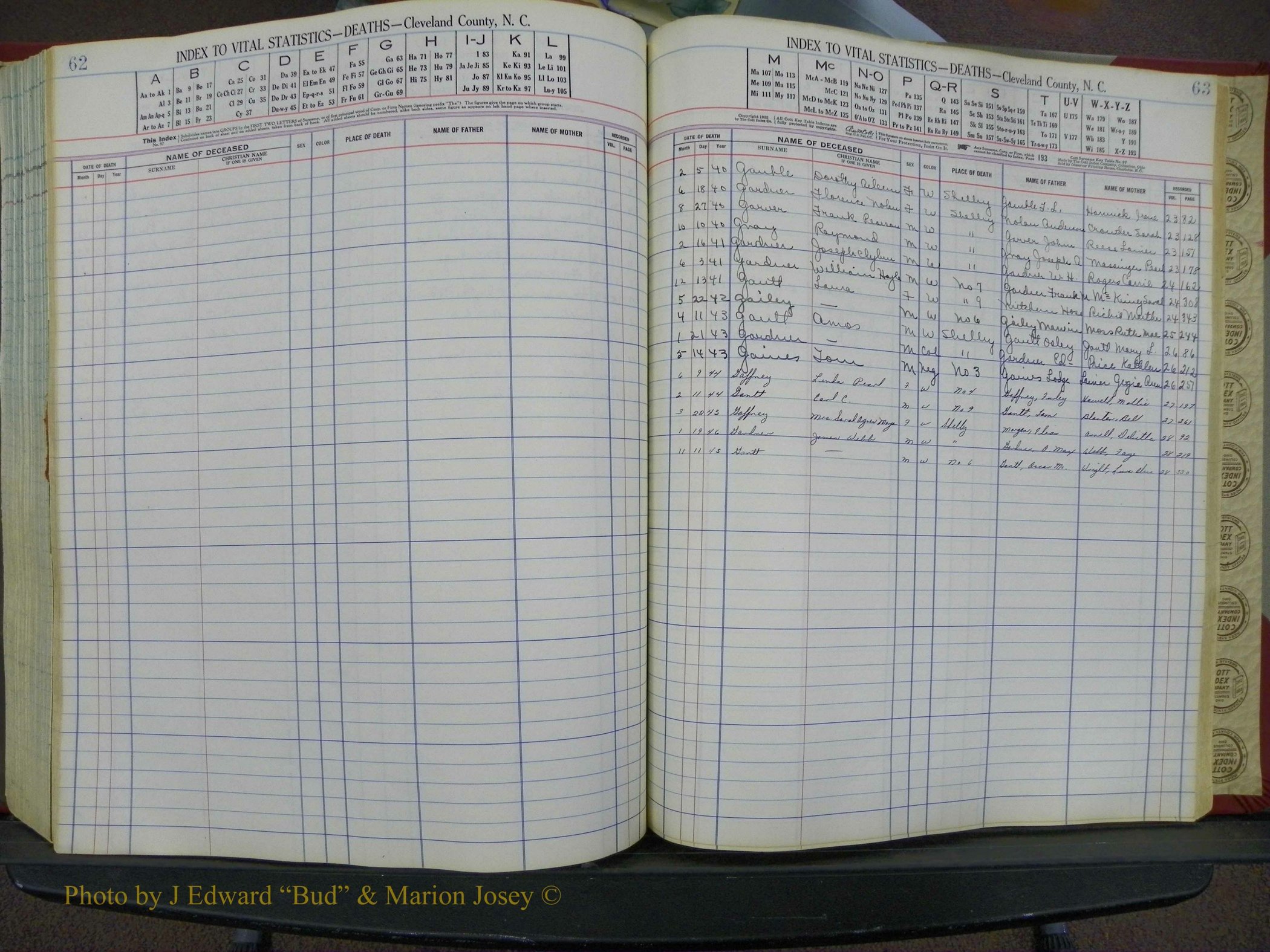 Cleveland Co, NC Deaths, A-Z, 1940-1945 (31).JPG
