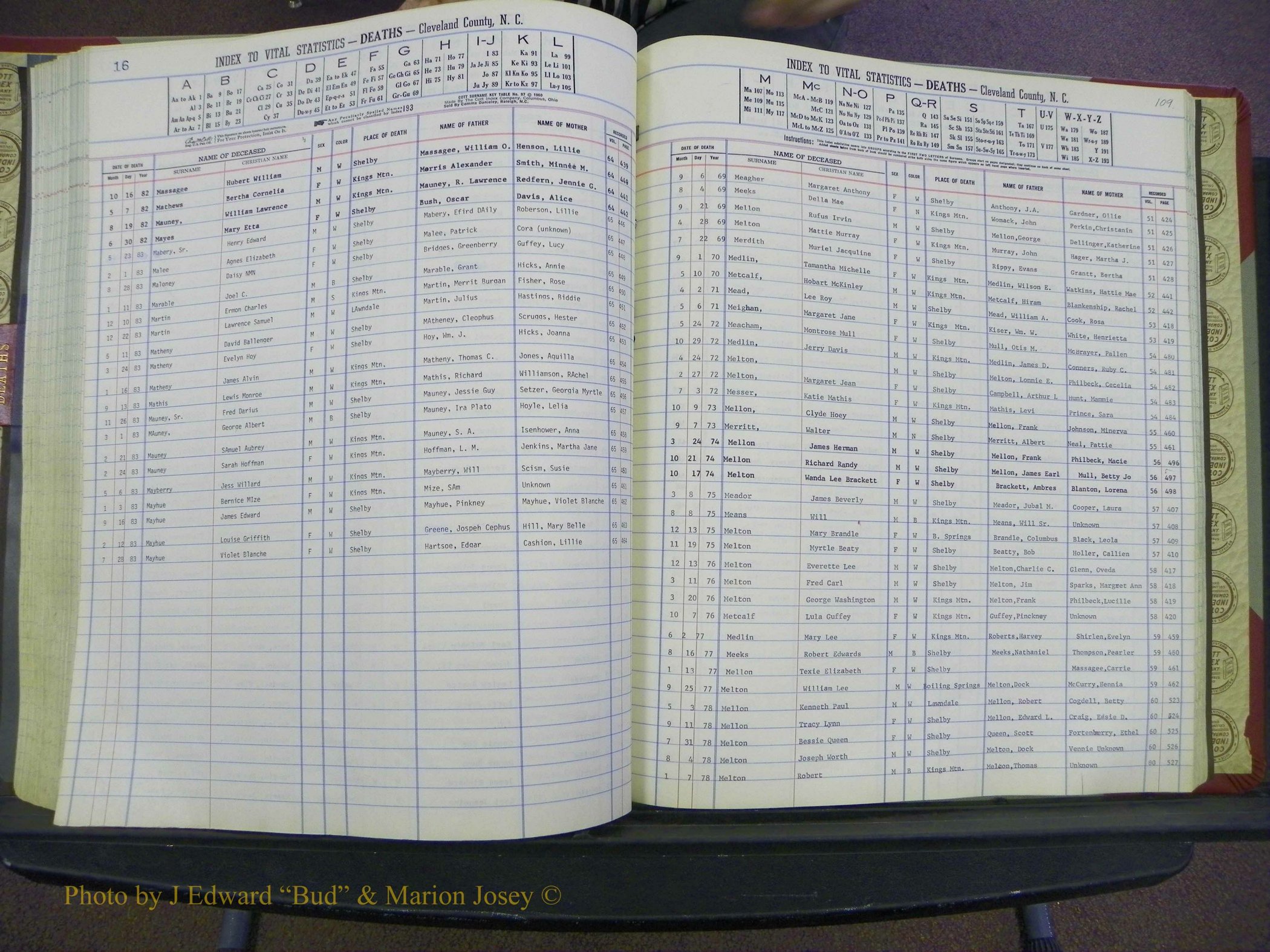 Cleveland Co, NC Deaths, A-Z, 1969-1983 (130).JPG