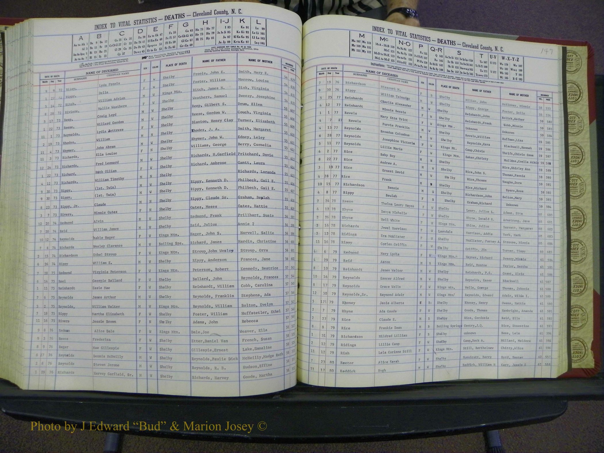 Cleveland Co, NC Deaths, A-Z, 1969-1983 (170).JPG