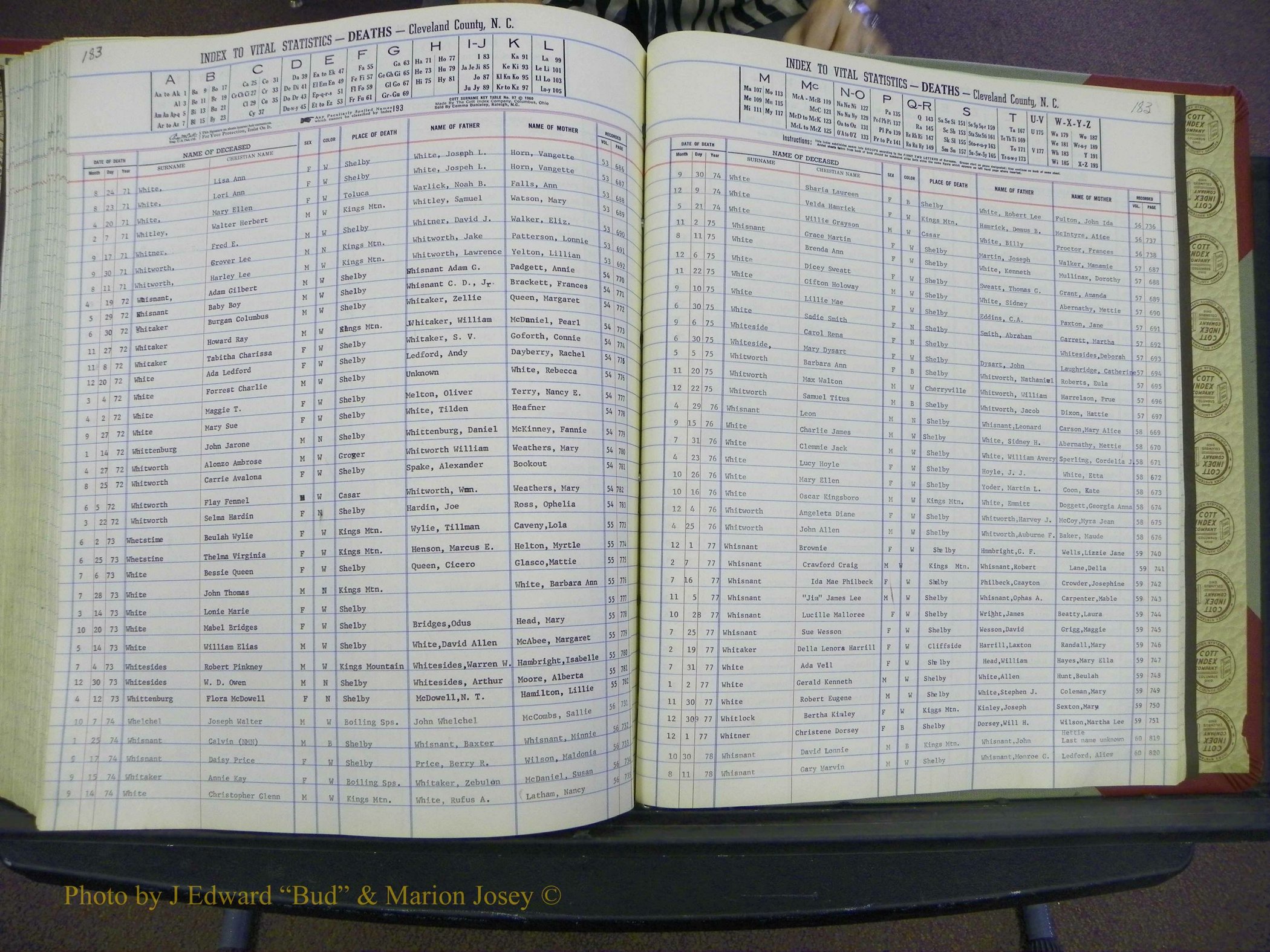 Cleveland Co, NC Deaths, A-Z, 1969-1983 (208).JPG