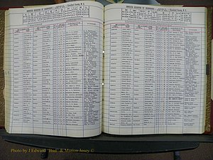 Cleveland Co, NC Marriage Book 7, A-Z, 1945-1968 (116).JPG