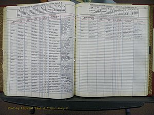 Cleveland Co, NC Marriage Book 7, A-Z, 1945-1968 (122).JPG