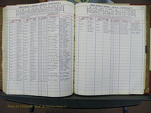 Cleveland Co, NC Marriage Book 7, A-Z, 1945-1968 (154).JPG
