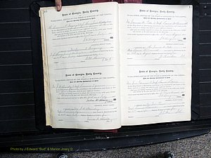 Dooly Co, GA, Marriages, Book, D, 1885-1891 pg 010-011.JPG