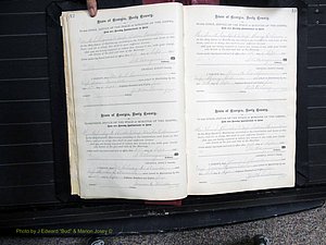 Dooly Co, GA, Marriages, Book, D, 1885-1891 pg 012-013.JPG