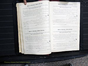 Dooly Co, GA, Marriages, Book, D, 1885-1891 pg 034-035.JPG