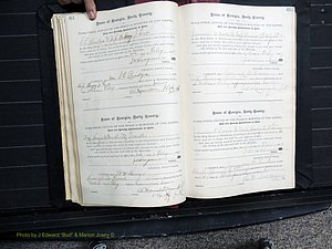Dooly Co, GA, Marriages, Book, D, 1885-1891 pg 064-065.JPG