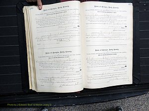 Dooly Co, GA, Marriages, Book, D, 1885-1891 pg 066-067.JPG