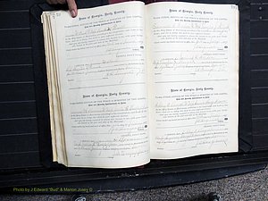 Dooly Co, GA, Marriages, Book, D, 1885-1891 pg 072-073.JPG