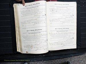 Dooly Co, GA, Marriages, Book, D, 1885-1891 pg 078-079.JPG