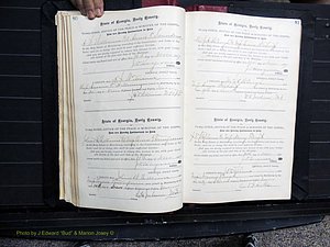 Dooly Co, GA, Marriages, Book, D, 1885-1891 pg 080-081.JPG