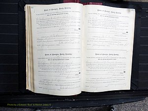 Dooly Co, GA, Marriages, Book, D, 1885-1891 pg 096-097.JPG
