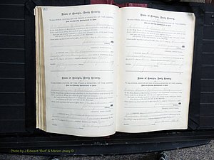 Dooly Co, GA, Marriages, Book, D, 1885-1891 pg 112-113.JPG