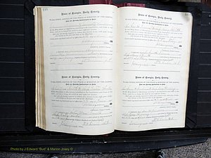 Dooly Co, GA, Marriages, Book, D, 1885-1891 pg 116-117.JPG
