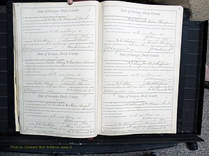 Dooly Co, GA, Marriages, Book, E, 1891-1901 pg 006-007.JPG