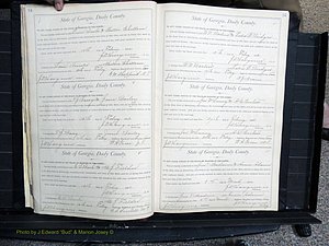 Dooly Co, GA, Marriages, Book, E, 1891-1901 pg 014-015.JPG