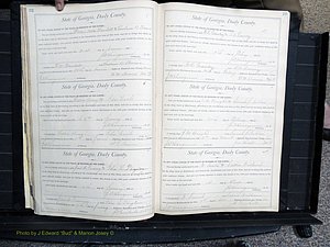 Dooly Co, GA, Marriages, Book, E, 1891-1901 pg 022-023.JPG