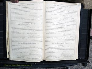 Dooly Co, GA, Marriages, Book, E, 1891-1901 pg 028-029.JPG