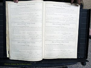 Dooly Co, GA, Marriages, Book, E, 1891-1901 pg 030-031.JPG