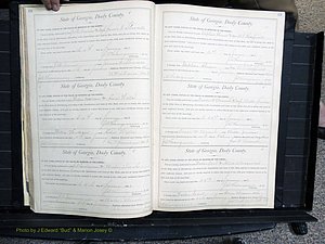 Dooly Co, GA, Marriages, Book, E, 1891-1901 pg 048-049.JPG