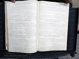 Dooly Co, GA, Marriages, Book, E, 1891-1901 pg 060-061.JPG