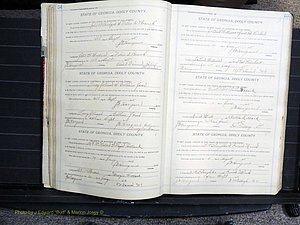 Dooly Co, GA, Marriages, Book, G, 1913-1930 pg 054-055.JPG