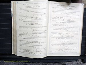 Dooly Co, GA, Marriages, Book, G, 1913-1930 pg 096-097.JPG