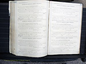 Dooly Co, GA, Marriages, Book, G, 1913-1930 pg 288-289.JPG