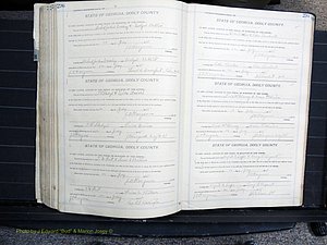 Dooly Co, GA, Marriages, Book, G, 1913-1930 pg 296-297.JPG