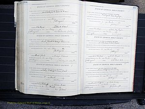 Dooly Co, GA, Marriages, Book, G, 1913-1930 pg 334-335.JPG