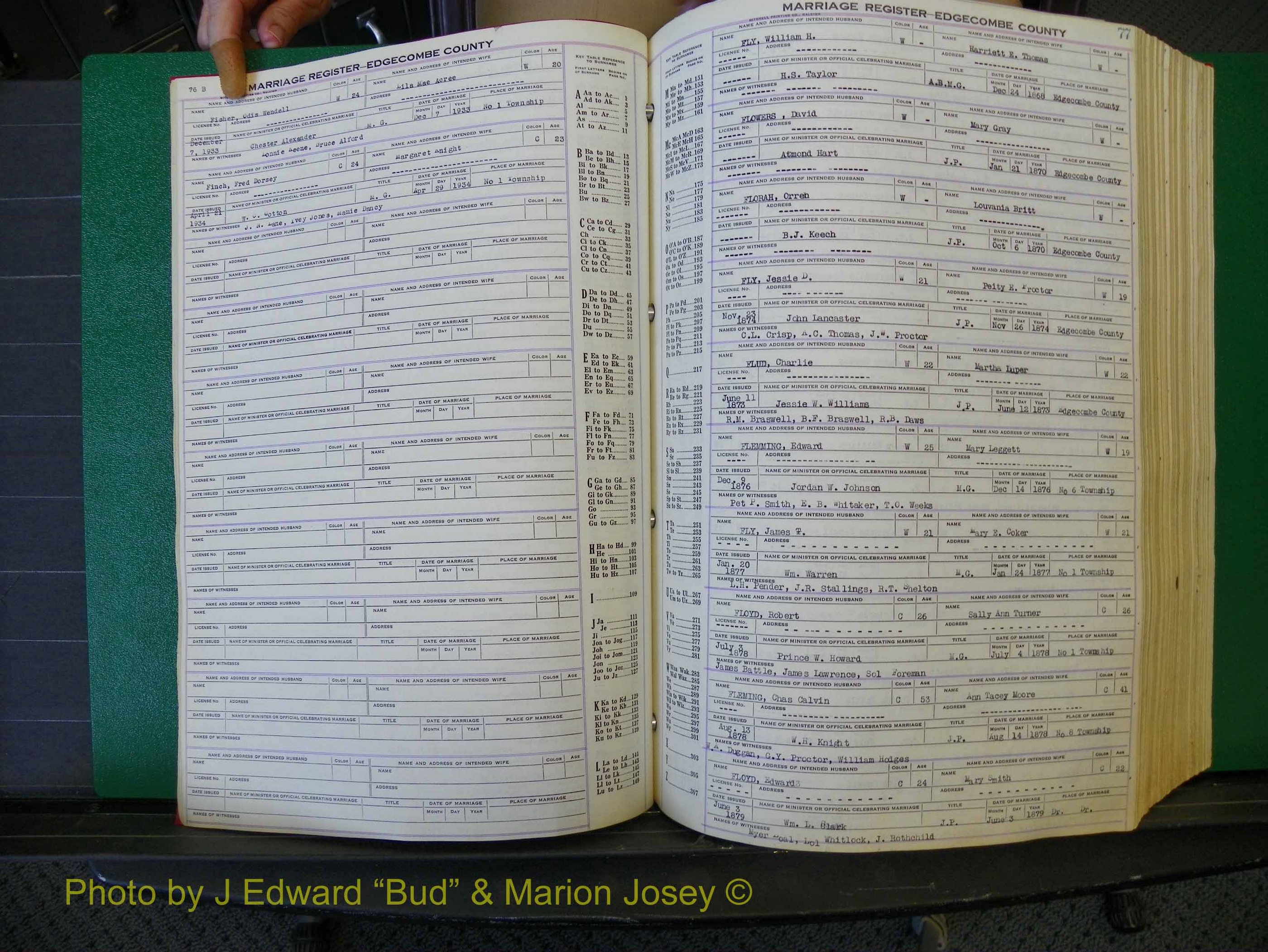 Edgecombe Marriages, F-O, 1867-1937 (110).JPG