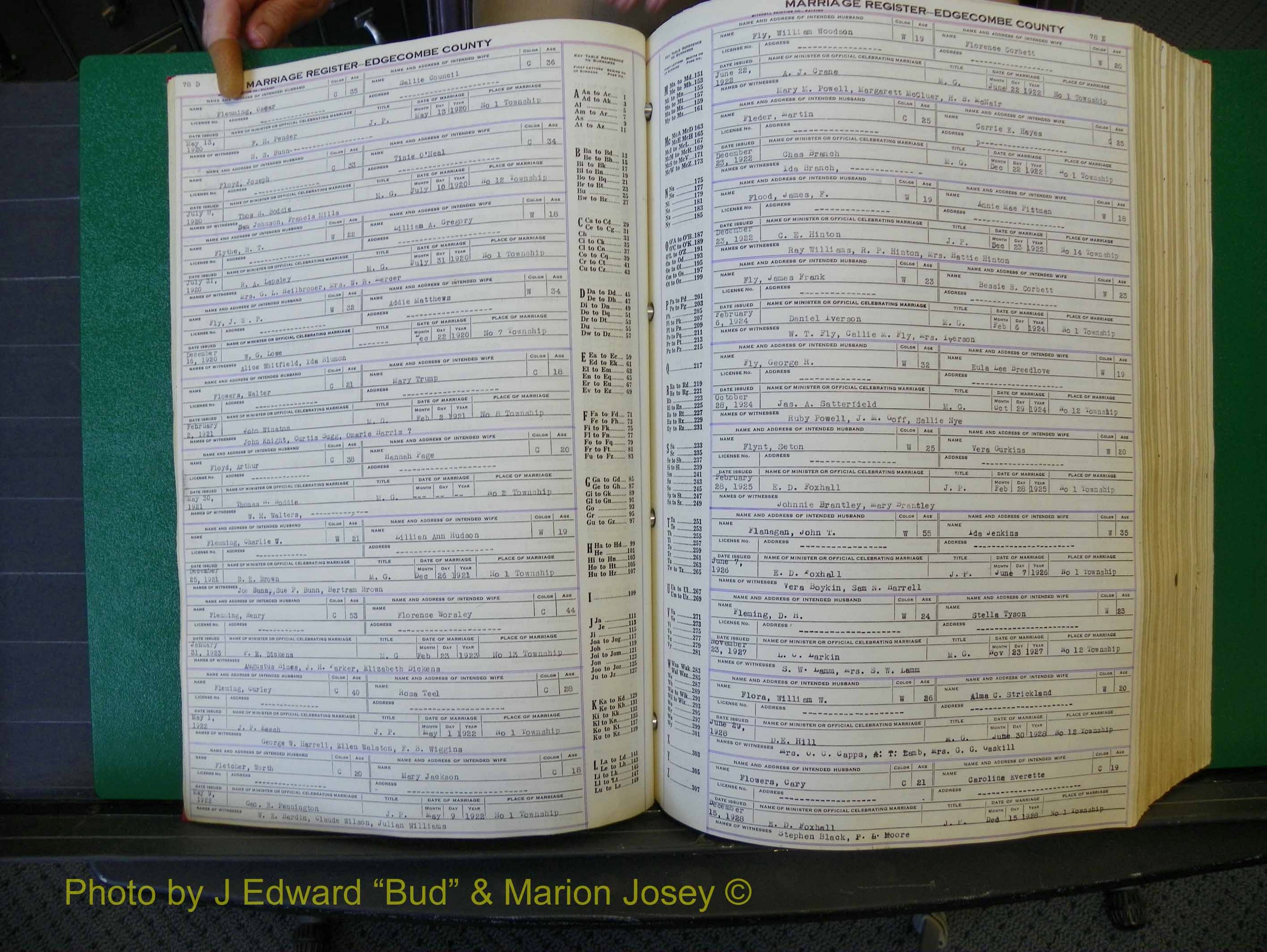 Edgecombe Marriages, F-O, 1867-1937 (113).JPG