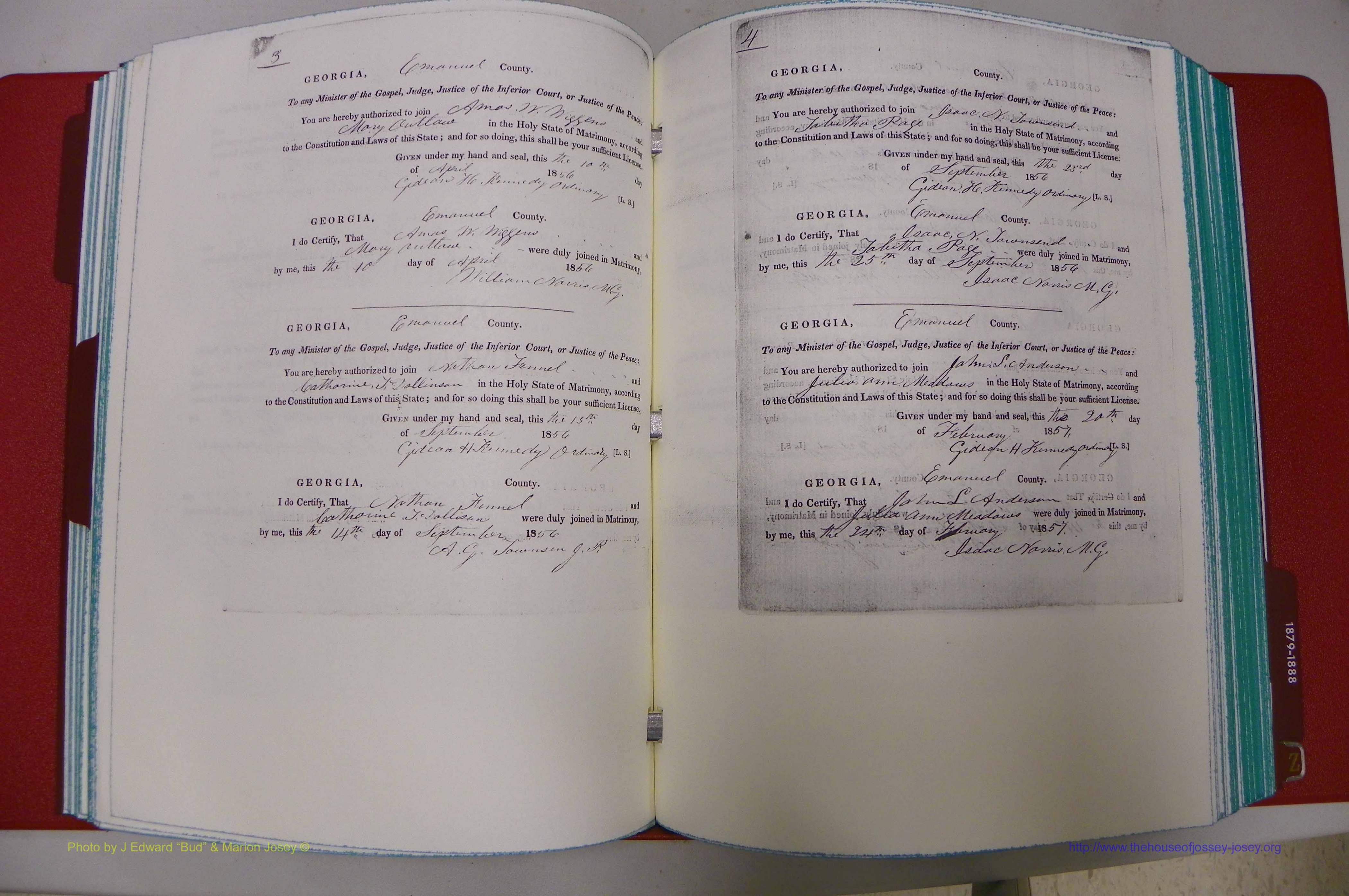 Emanuel Co, GA, Marriages Book A, 1817 - 1888, (073).JPG
