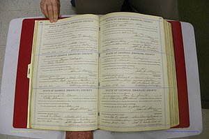 Emanuel Co, GA, Marriages Book E, 1915 - 1928, P 016-017.JPG