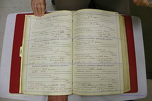 Emanuel Co, GA, Marriages Book E, 1915 - 1928, P 034-035.JPG