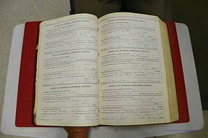 Emanuel Co, GA, Marriages Book G, 1928 - 1940, White, P 002-003.JPG