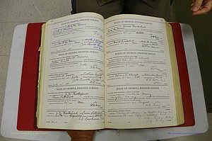 Emanuel Co, GA, Marriages Book G, 1928 - 1940, White, P 084-085.JPG
