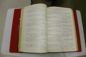 Emanuel Co, GA, Marriages Book G, 1928 - 1940, White, P 170-171.JPG