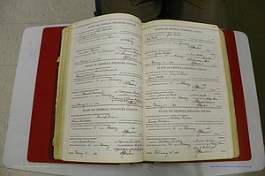 Emanuel Co, GA, Marriages Book G, 1928 - 1940, White, P 188-189.JPG